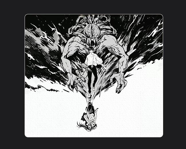 Tempered glass micro etching process mouse pad, high-definition pattern customized professional mouse pad（+7）