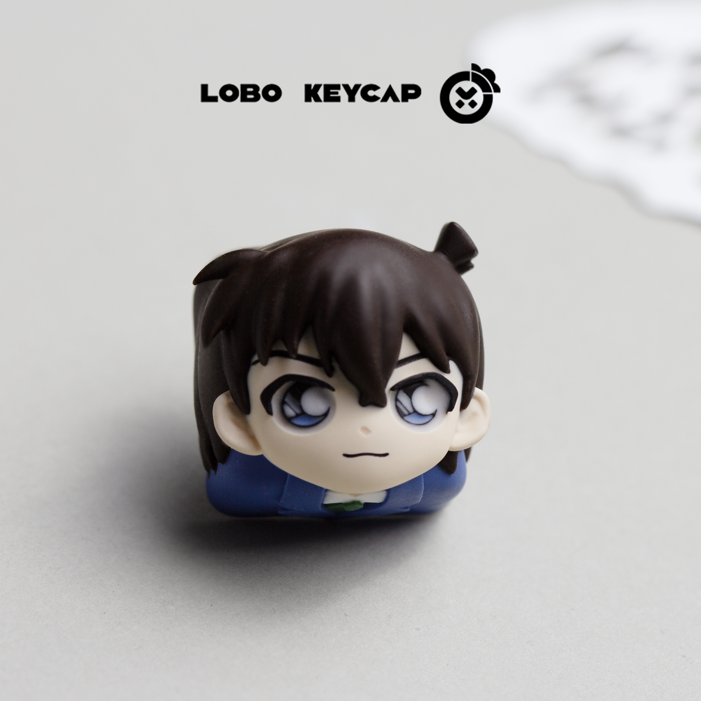 DetectiveConan， Multi colored resin molding, resin personalized keycaps, craftsman keycaps, decorative keycaps
