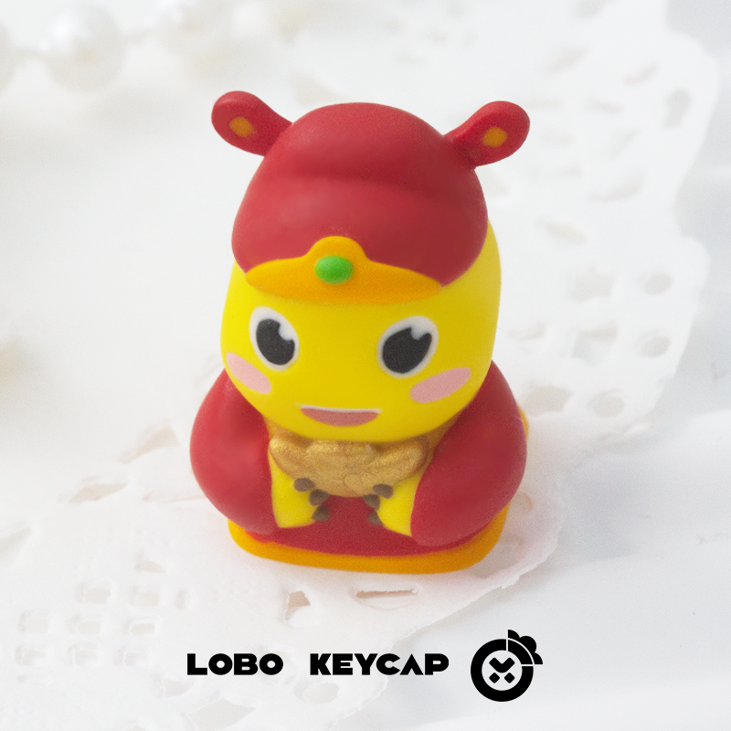 Cute nailong, personalized resin, multi-color resin molded personalized keycaps, decorative keycaps