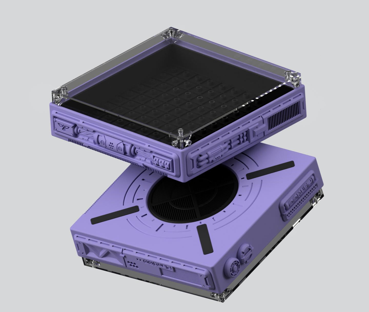 Plant100v2 keycap hibernation cabin storage display box 3D printing customized dustproof table decoration customization