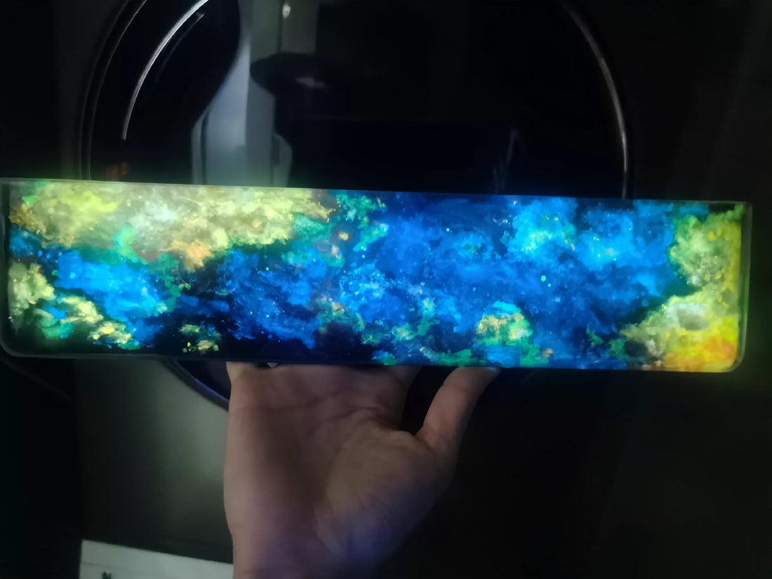 Starry Sky Glow, Keyboard Resin Hand Stand, Palm Stand, Keyboard Peripheral Accessories