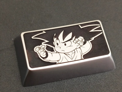 Dragon Ball series, metal personalized keycaps, creative carved keycaps around anime and game characters
