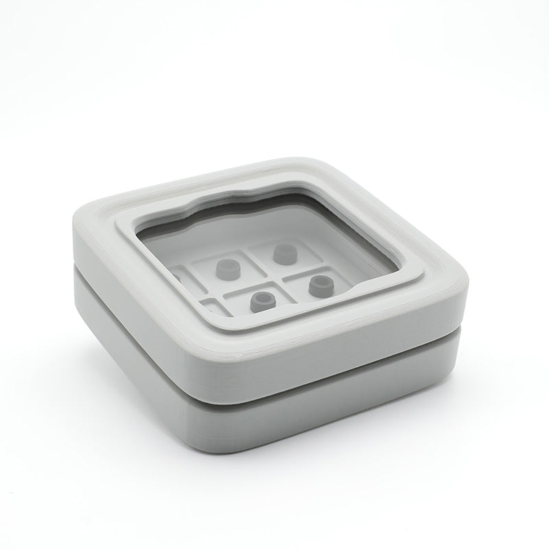 9-key resin 3D printed magnetic keycap storage box display box dustproof personalized keycap storage box
