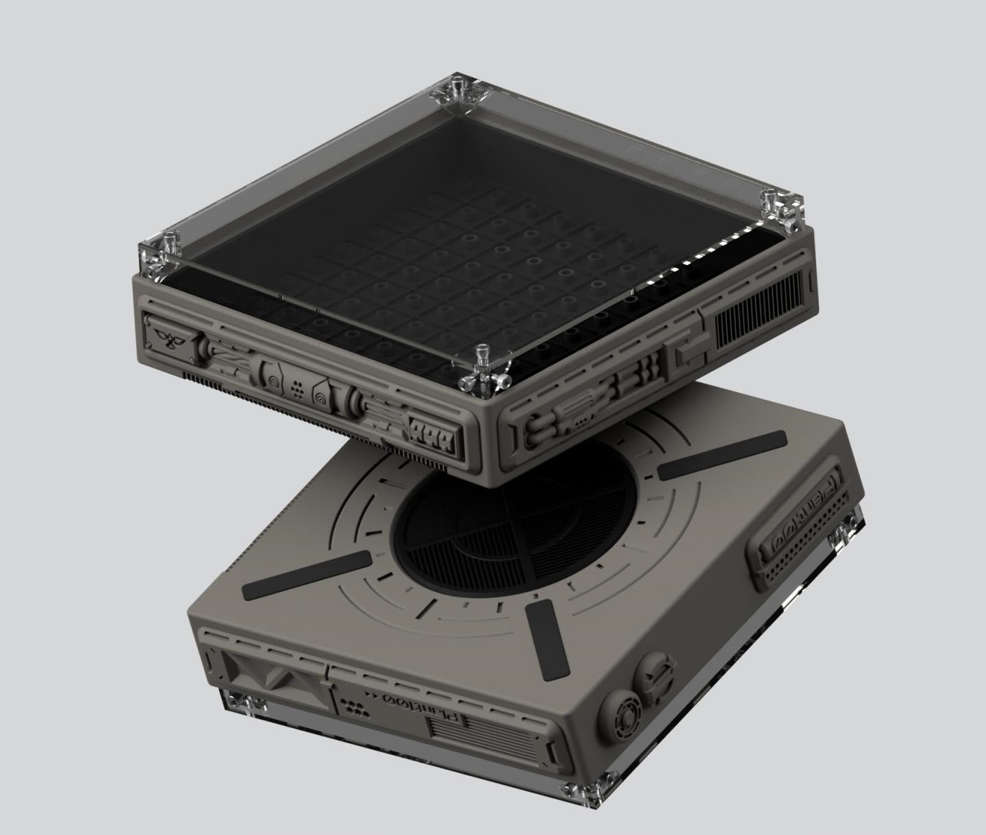 Plant100v2 keycap hibernation cabin storage display box 3D printing customized dustproof table decoration customization