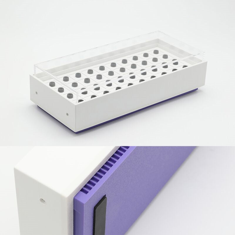 4X10 resin 3D printed magnetic keycap 40 key storage box display box dustproof personalized keycap storage box