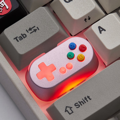 Switch Xbox PS4 game console controller 1.75U metal translucent keycap mechanical keyboard personalized keycap
