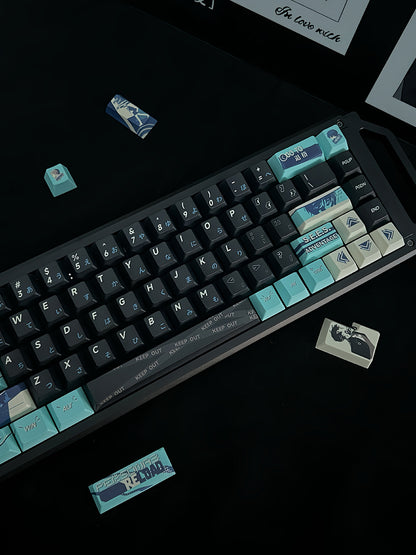 Persona 3 Reload Keycap Game Anime Complete Set PBT Thermal Sublimation Cherry Original Factory Height Set Personalized Keycaps