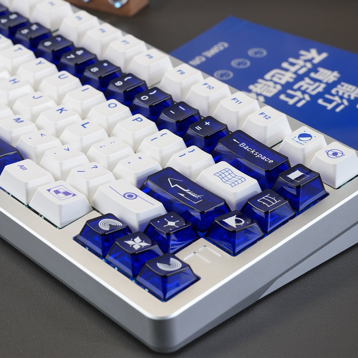 Original Design &quot;Geometry&quot; Theme Mechanical Keyboard Keycap Complete Set PBT Thermal Sublimation Original Factory Highly Personalized Keycap Set