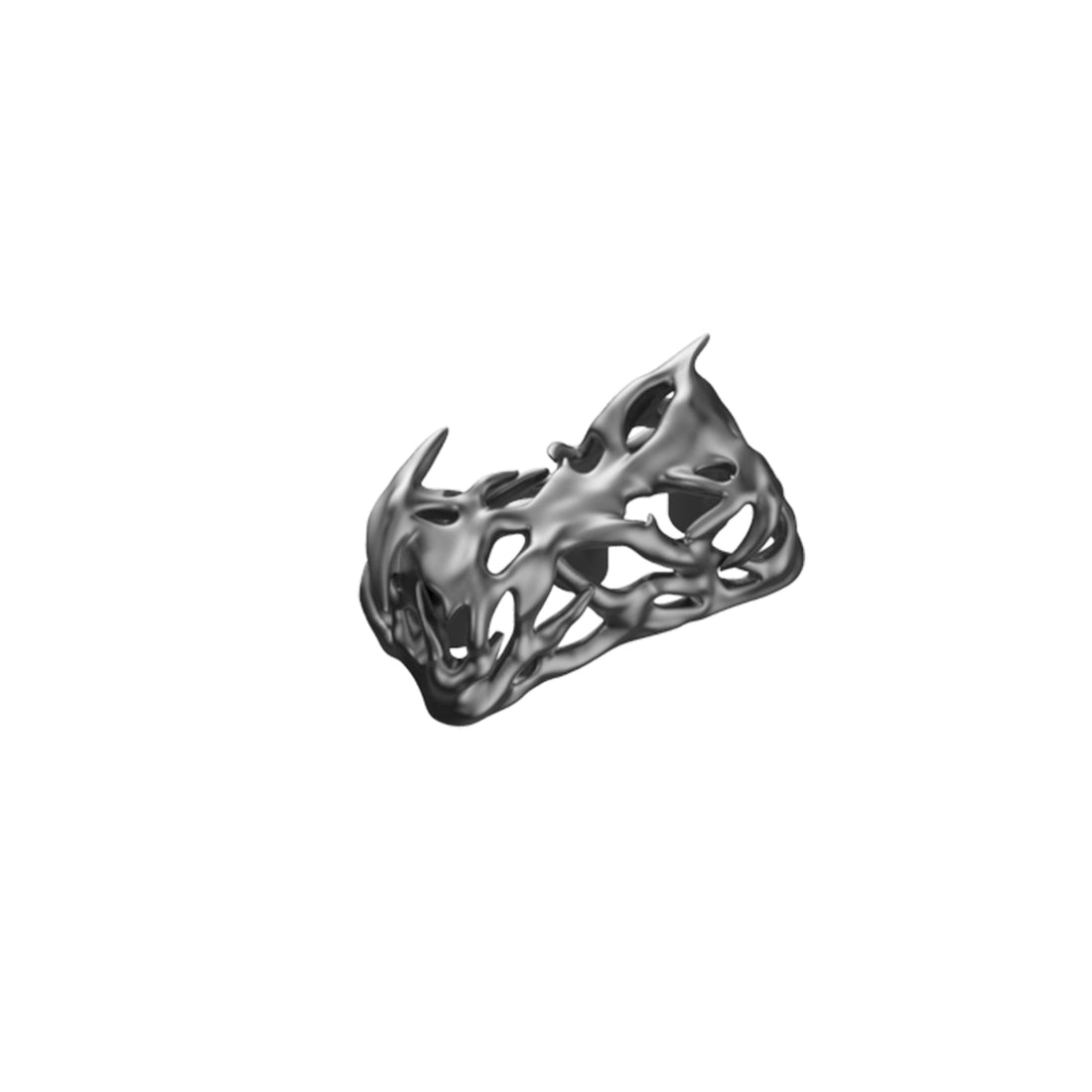 “Poison Thorn” resin personalized keycap, 2U backspace key creative keycap, hollowed out  Imitation of metal art decorative keycap