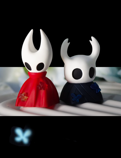 The Hollow Knight， Multi colored resin molded personalized keycaps, resin art keycaps for anime and gaming peripherals