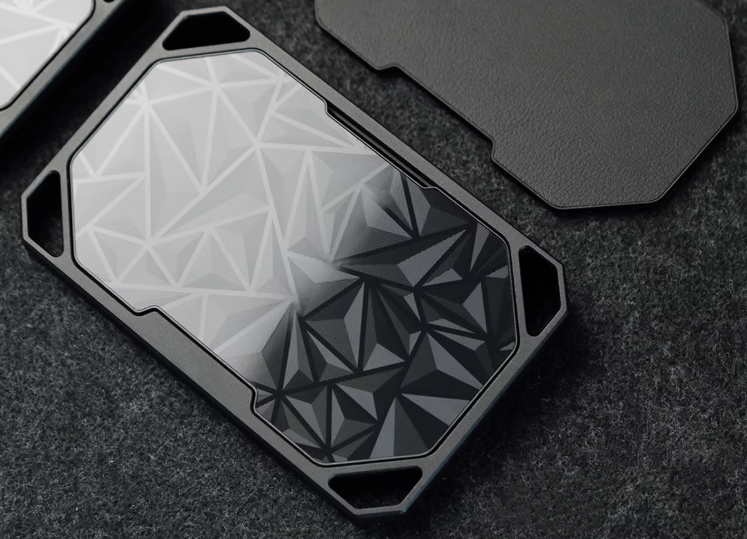 Aluminum alloy metal anode shell split keyboard handle, personalized keyboard hand support structure, keyboard comfort accessories.