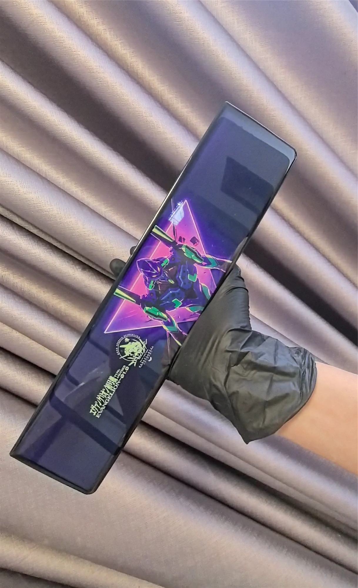 EVA series, EVANGELION-01 theme wristrest，dazzling design mechanical keyboard hand support Palm Rest, Keyboard Peripheral Accessories