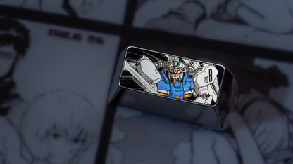 Gundam Theme Series, Precision Titanium Alloy, 1.75U/2U Optional, Anime Game Culture Creative Keycaps, Mechanical Keyboard Decorative Keycaps
