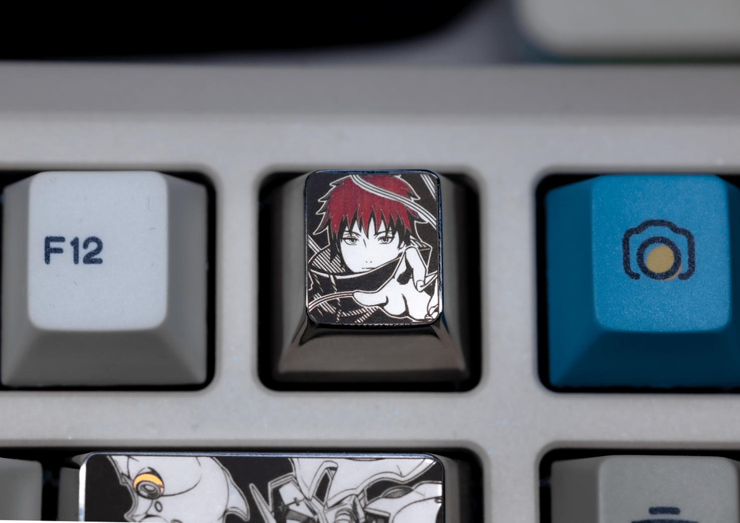 Naruto, Akatsuki series, Sasori, 1U titanium alloy keycaps, anime and ...