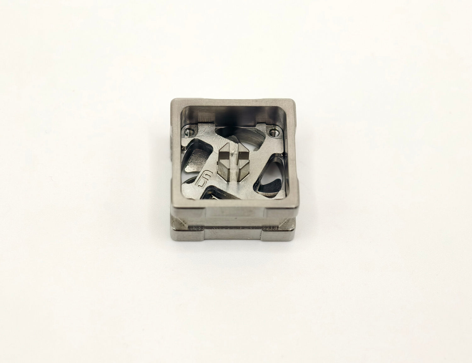 Titanium alloy EDC fan keycaps, titanium alloy movable fan blades, mechanical keyboard decorative keycaps, CNC metal processing customized keycaps