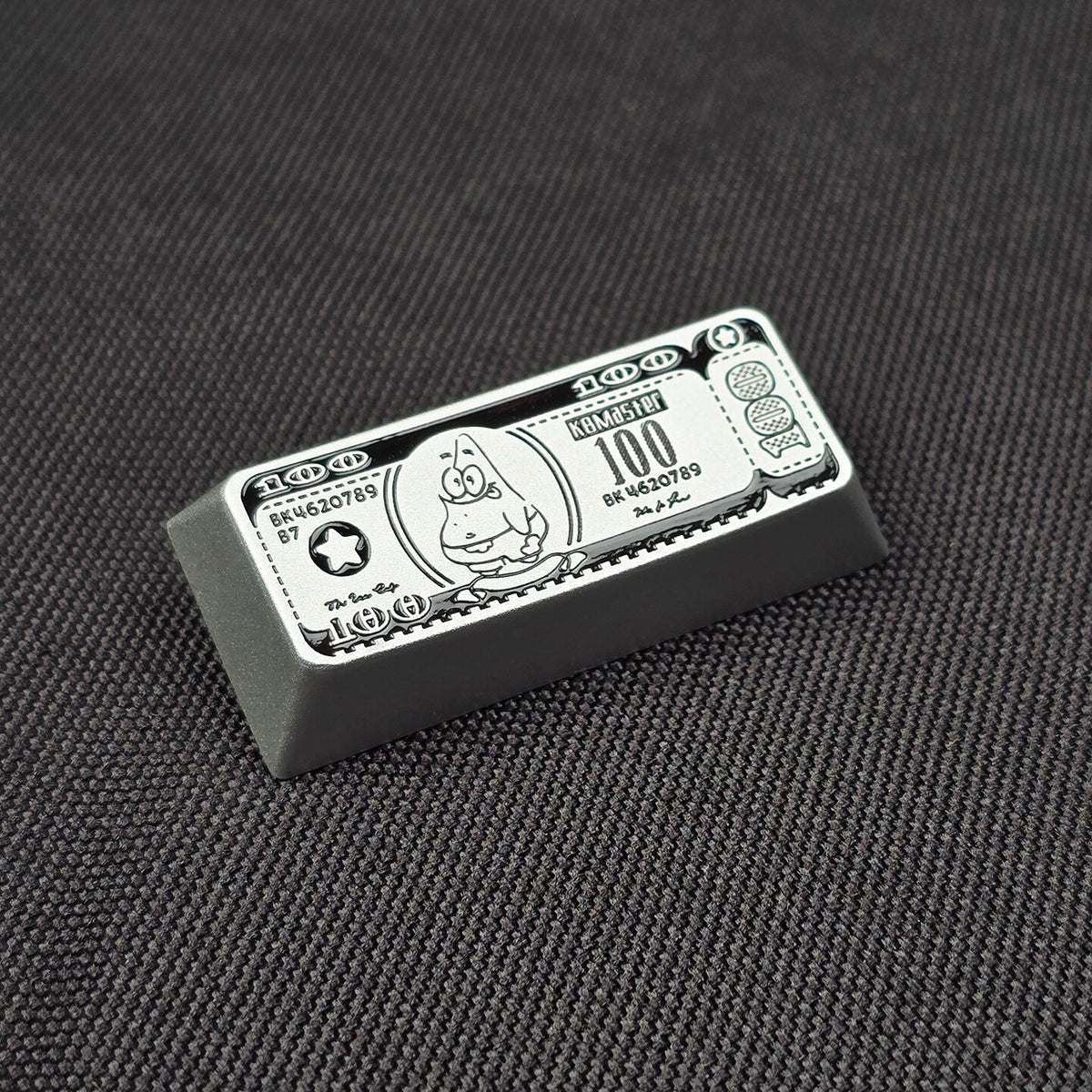 Anime themed design for US dollar bills, featuring aluminum alloy personalized keycaps, 2.25U personalized keycaps, and mechanical keyboard decorative keycaps