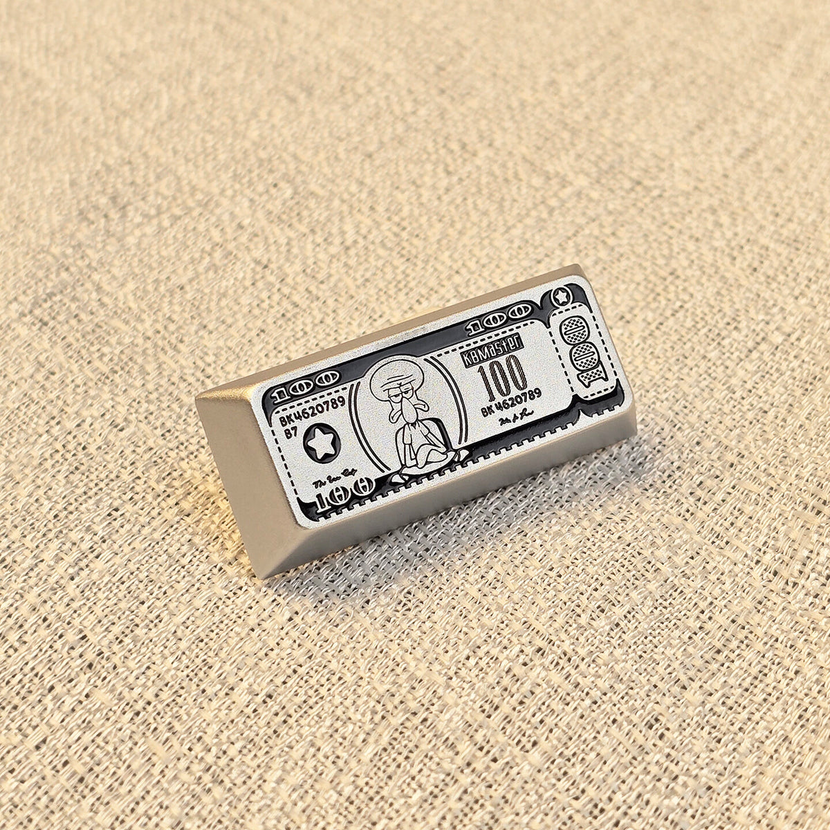 Anime themed design for US dollar bills, featuring aluminum alloy personalized keycaps, 2.25U personalized keycaps, and mechanical keyboard decorative keycaps
