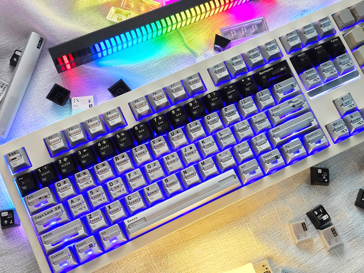 Parameterized V3 Personalized Keycaps Original Design, Unique Shape Metal Decorative Keycaps, Mechanical Keyboard Replacement Metal Corrosion Resistant Anode Keycaps