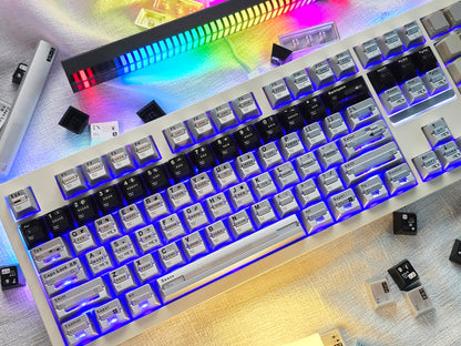 Parameterized V3 Personalized Keycaps Original Design, Unique Shape Metal Decorative Keycaps, Mechanical Keyboard Replacement Metal Corrosion Resistant Anode Keycaps