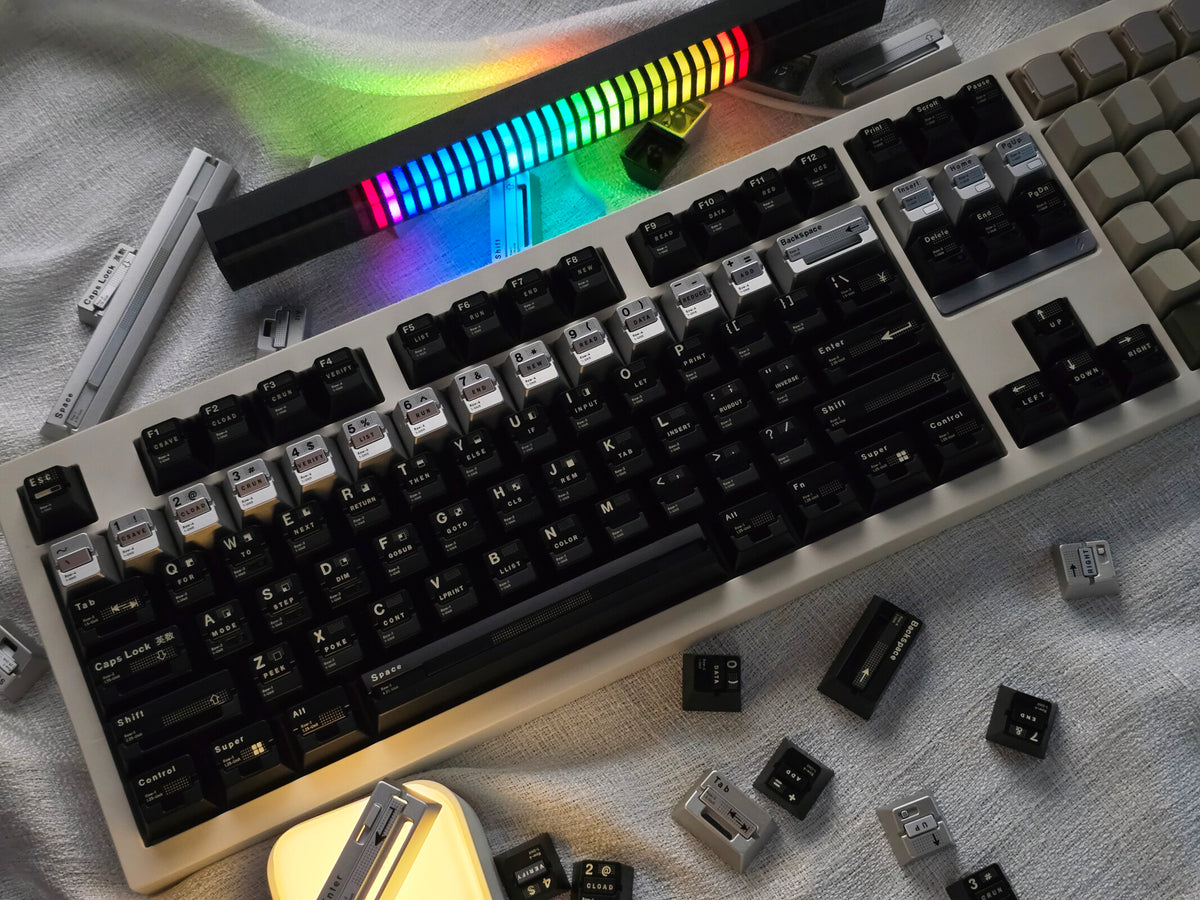 Parameterized V3 Personalized Keycaps Original Design, Unique Shape Metal Decorative Keycaps, Mechanical Keyboard Replacement Metal Corrosion Resistant Anode Keycaps