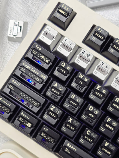 Parameterized V3 Personalized Keycaps Original Design, Unique Shape Metal Decorative Keycaps, Mechanical Keyboard Replacement Metal Corrosion Resistant Anode Keycaps