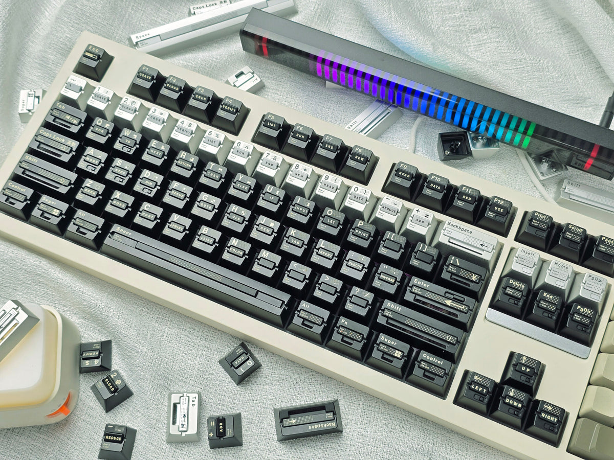Parameterized V3 Personalized Keycaps Original Design, Unique Shape Metal Decorative Keycaps, Mechanical Keyboard Replacement Metal Corrosion Resistant Anode Keycaps
