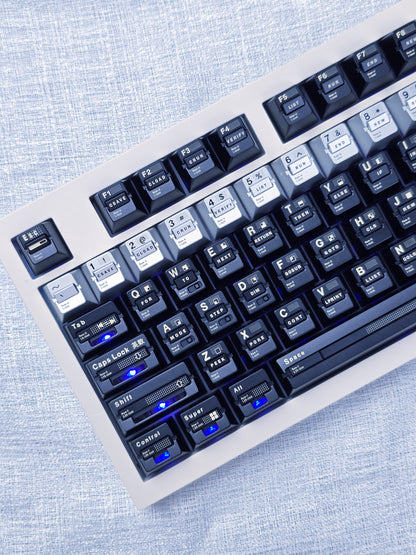 Parameterized V3 Personalized Keycaps Original Design, Unique Shape Metal Decorative Keycaps, Mechanical Keyboard Replacement Metal Corrosion Resistant Anode Keycaps