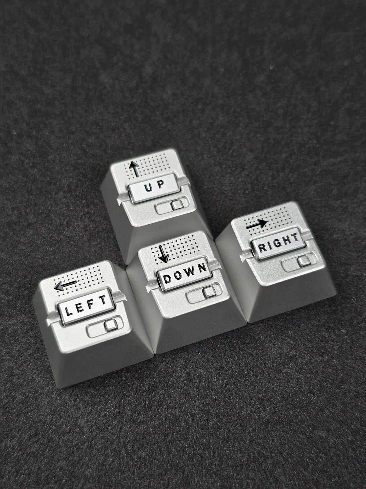 Parameterized V3 Personalized Keycaps Original Design, Unique Shape Metal Decorative Keycaps, Mechanical Keyboard Replacement Metal Corrosion Resistant Anode Keycaps