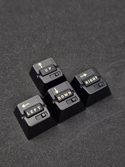 Parameterized V3 Personalized Keycaps Original Design, Unique Shape Metal Decorative Keycaps, Mechanical Keyboard Replacement Metal Corrosion Resistant Anode Keycaps