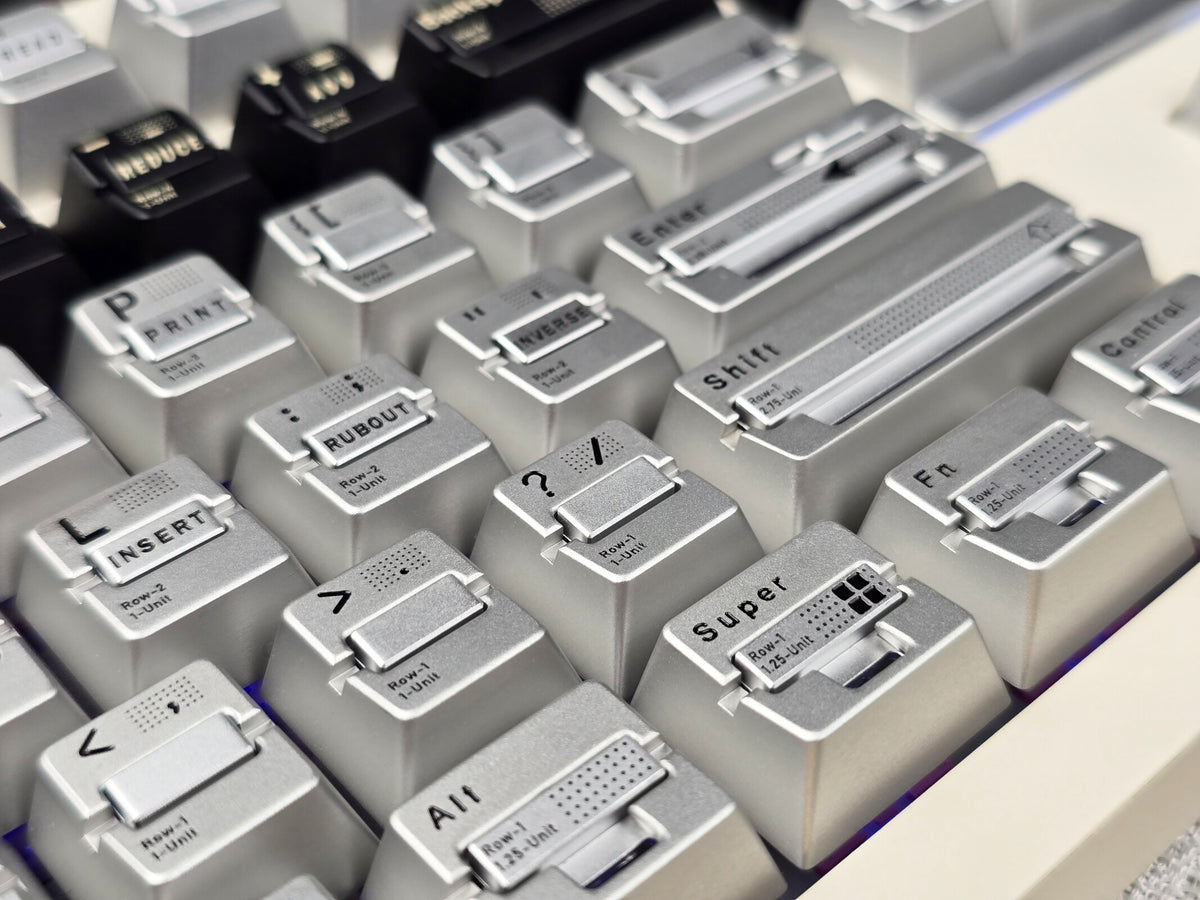 Parameterized V3 Personalized Keycaps Original Design, Unique Shape Metal Decorative Keycaps, Mechanical Keyboard Replacement Metal Corrosion Resistant Anode Keycaps