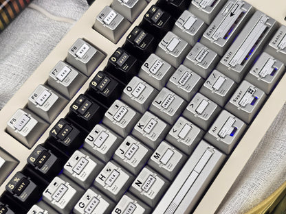 Parameterized V3 Personalized Keycaps Original Design, Unique Shape Metal Decorative Keycaps, Mechanical Keyboard Replacement Metal Corrosion Resistant Anode Keycaps