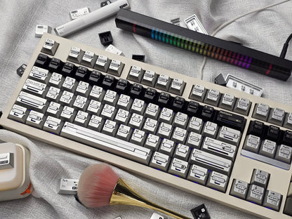 Parameterized V3 Personalized Keycaps Original Design, Unique Shape Metal Decorative Keycaps, Mechanical Keyboard Replacement Metal Corrosion Resistant Anode Keycaps
