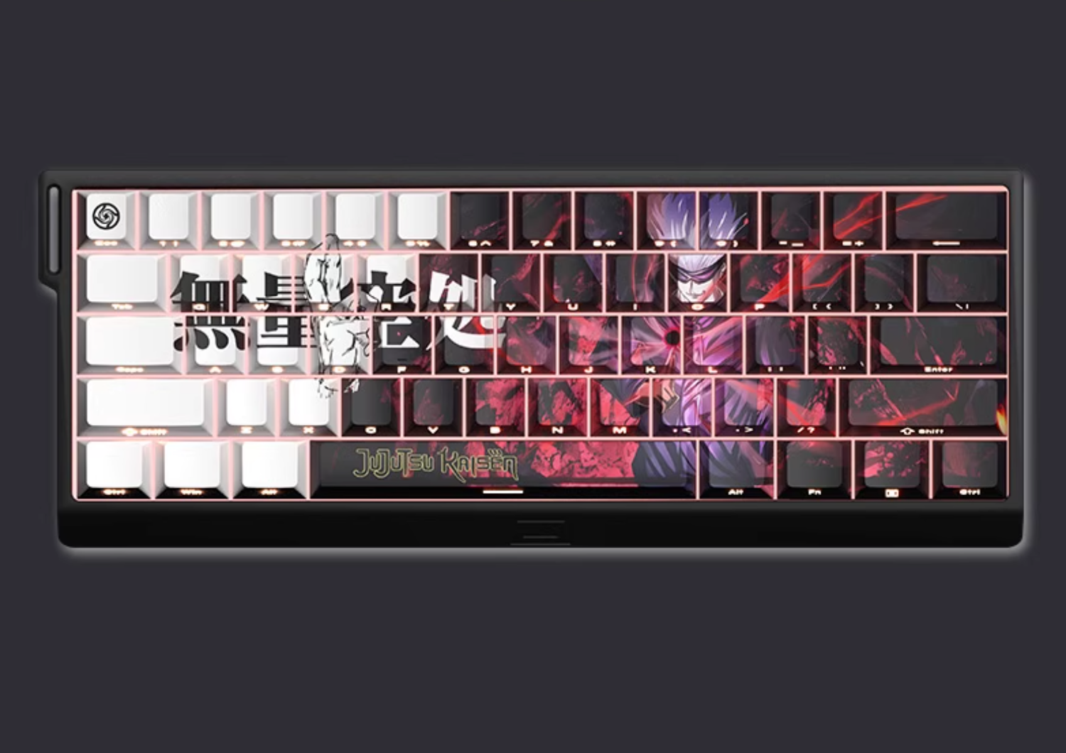 Jujutsu Kaisen Theme, PBT Material Five sided Heat Sublimation, Anime Game Series Personalized Set Decorative Keycaps