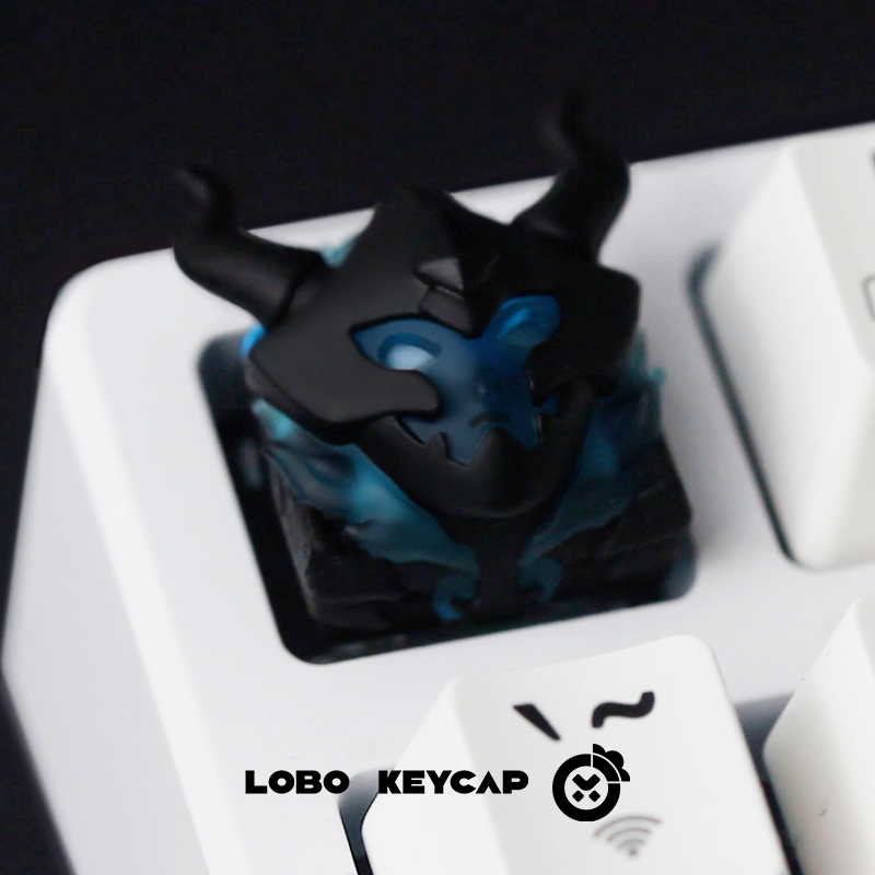Solo Leveling， Transparent keycaps Shadow Legion personalized resin mechanical keyboard dimension keycaps ESC