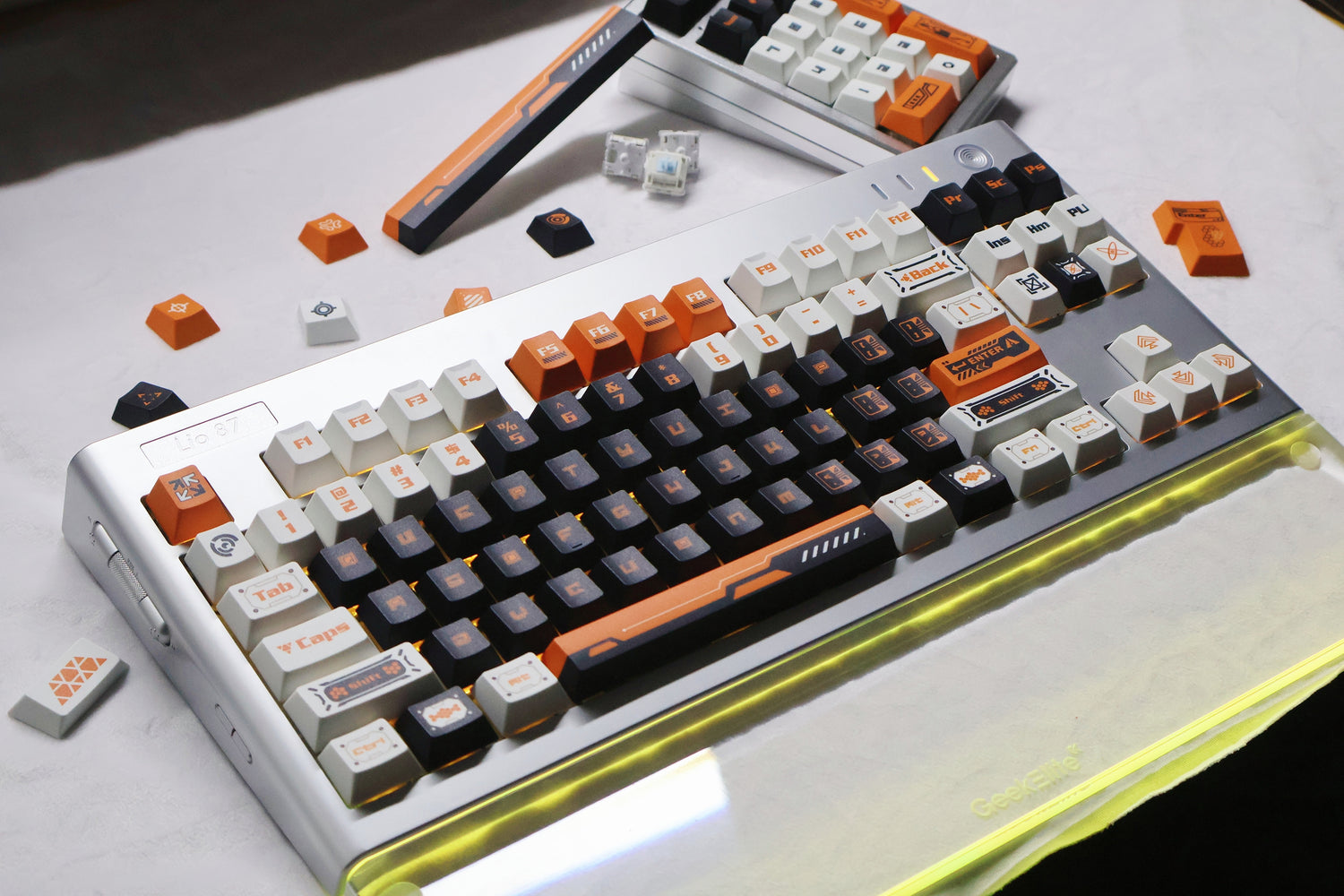 Wandering Plan keycaps PBT material factory high heat sublimation customized keyboard keycaps technology sense keycaps personalized set