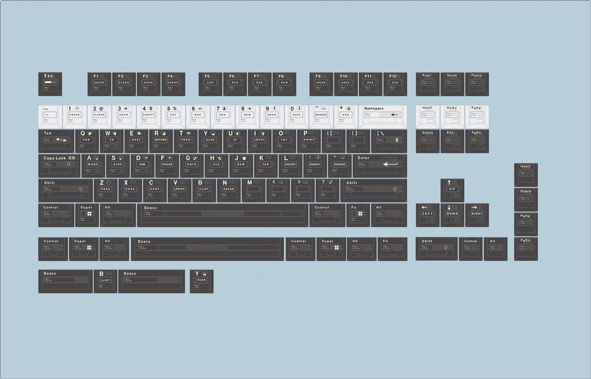 Parameterized V3 Personalized Keycaps Original Design, Unique Shape Metal Decorative Keycaps, Mechanical Keyboard Replacement Metal Corrosion Resistant Anode Keycaps