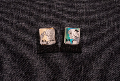 Zenless Zone Zero, 1U titanium alloy personalized keycap, Special opening in September and October, featuring anime, gaming, cultural creativity, mechanical keyboard decorations, keycaps, and more