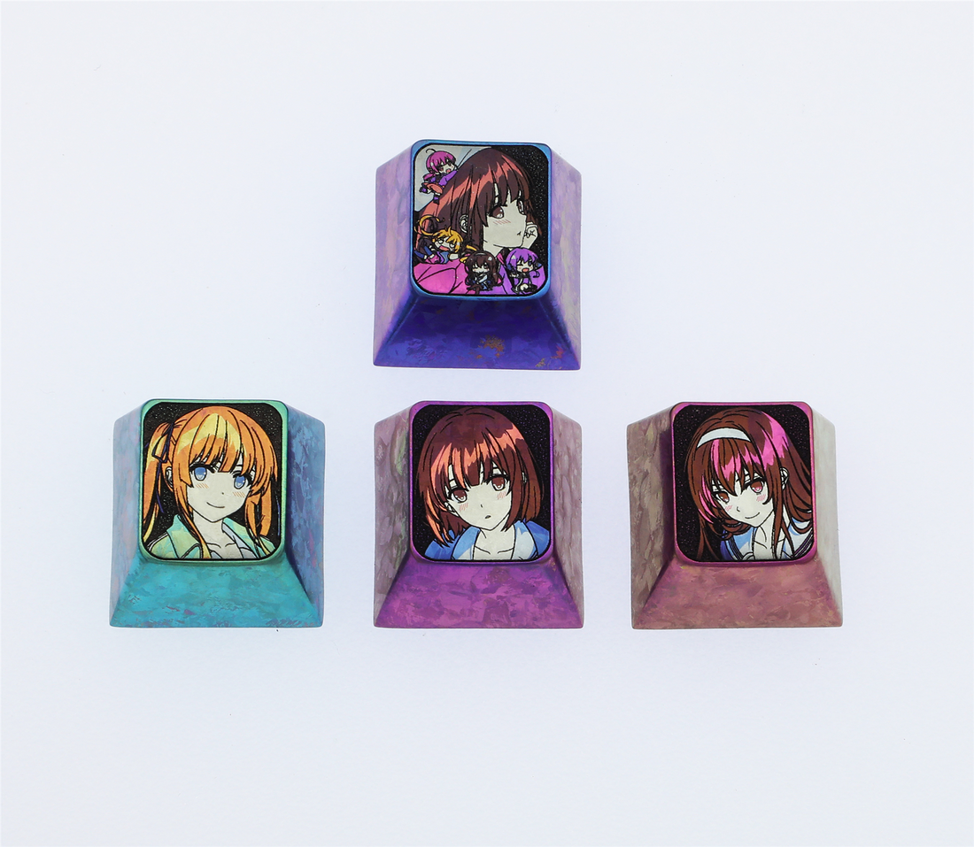 The series of cultivation methods for female leads by passersby, including directional key sets and titanium alloy carved personalized keycaps