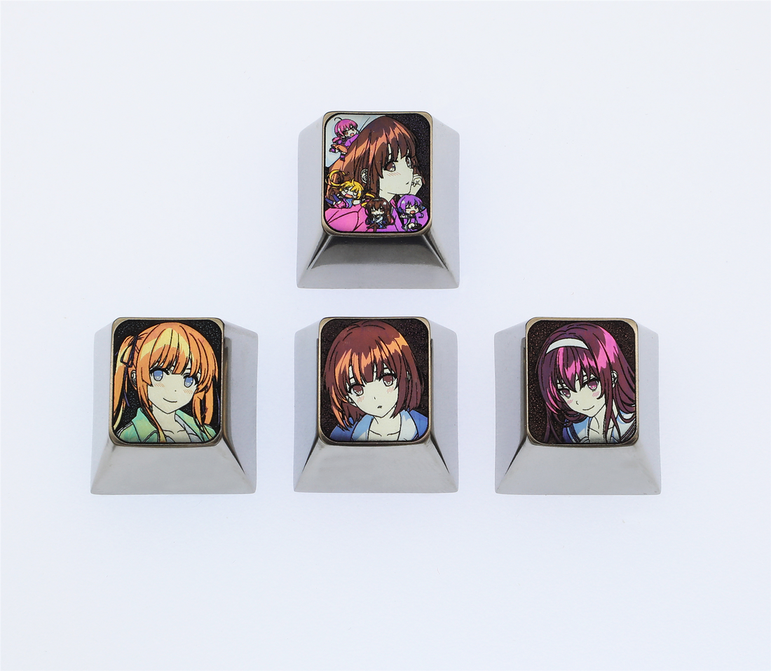 The series of cultivation methods for female leads by passersby, including directional key sets and titanium alloy carved personalized keycaps