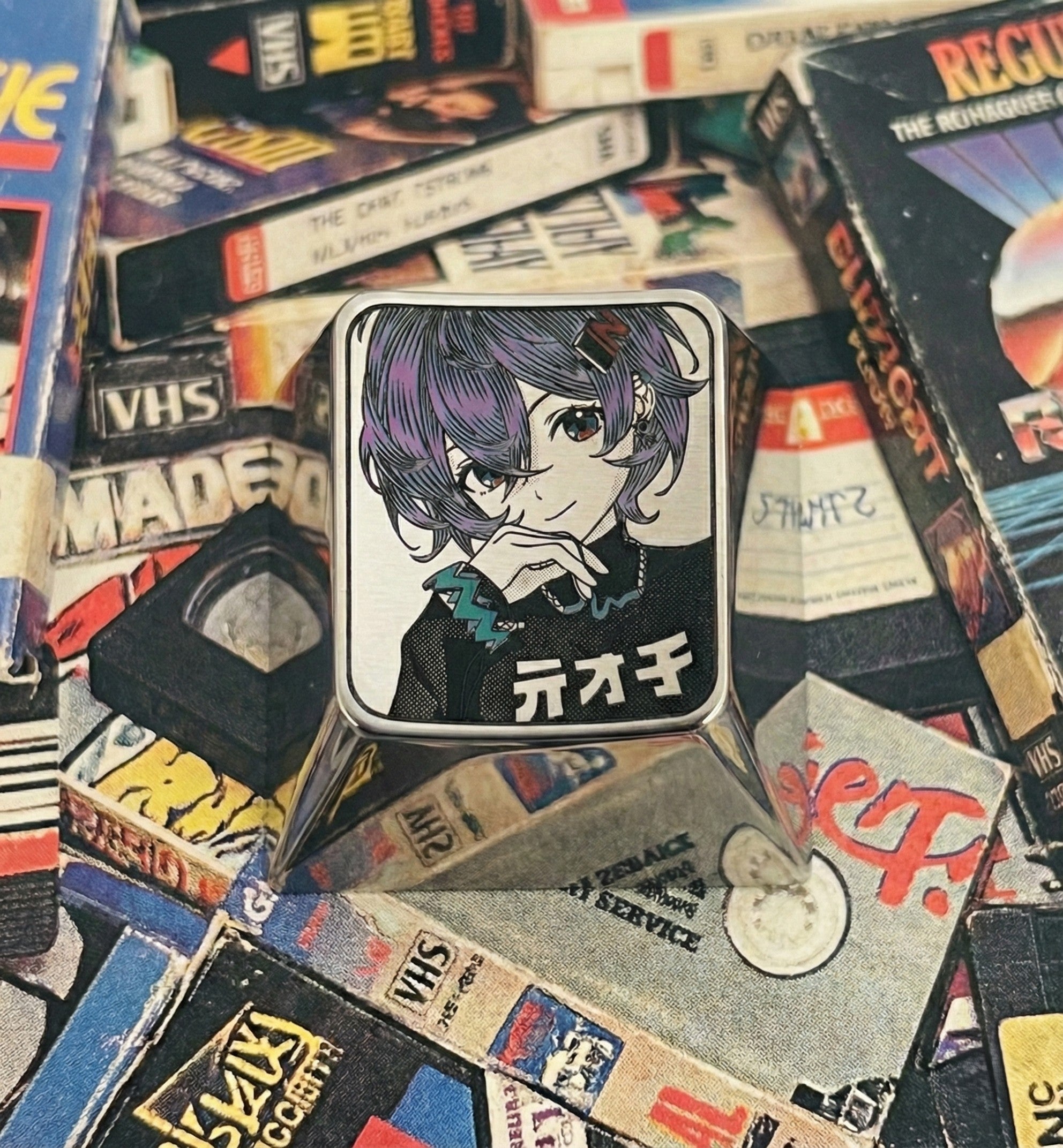 Zenless Zone Zero, Belle, 1U Titanium Alloy Precision Carving, Anime Game Creative Decorative Keycaps