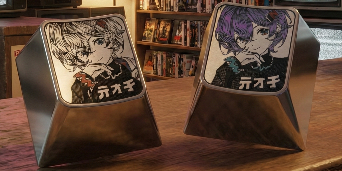 Zenless Zone Zero, Belle, 1U Titanium Alloy Precision Carving, Anime Game Creative Decorative Keycaps