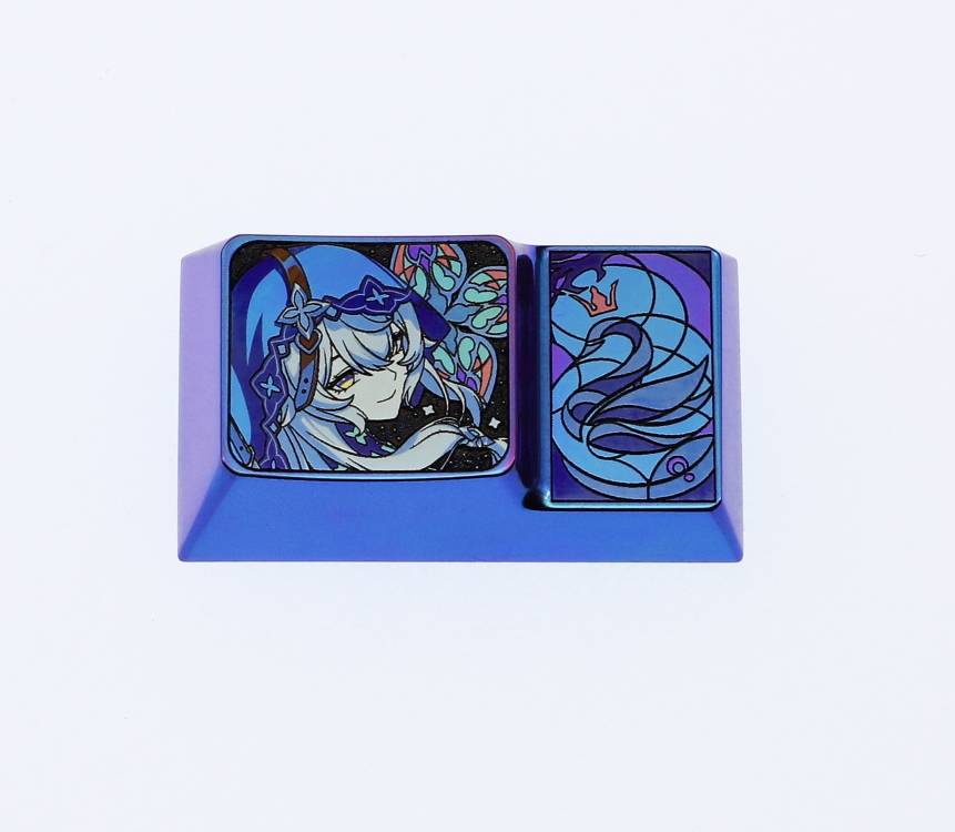 Black Swan, Step CAPS, Personalized Keycaps, Cartoon Decorative Keycaps, Metal Art Keycaps
