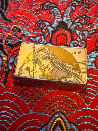 Inuyasha，‌Sesshoumaru 1.75U titanium alloy personalized keycaps, anime and game cultural creative keycaps, mechanical keycaps decorative keycaps