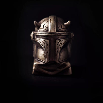 Star Wars, Imperial Stormtrooper，Mandalore， Metal material casting personalized keycaps, anime, games, movies, cultural and creative decorative keycaps