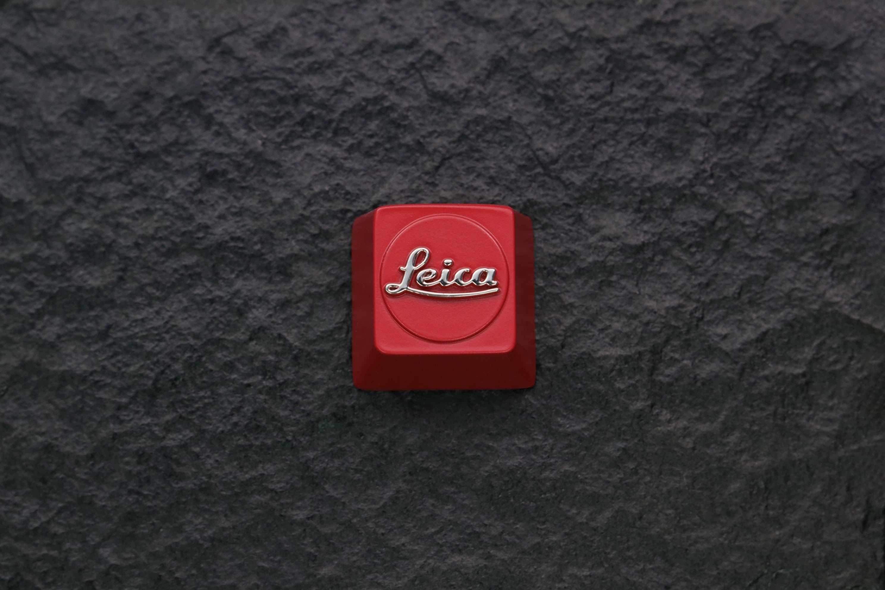 Leica，Metal Logo Series Personalized Keycaps, Metal Keycaps, Mechanical Keyboard Decorative Keycaps