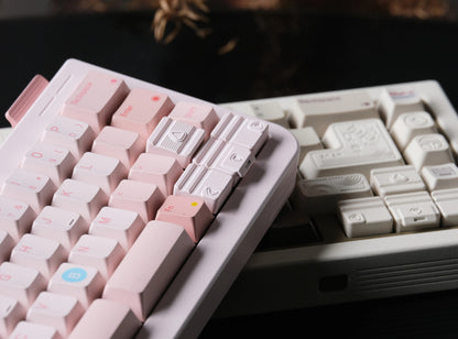 Aluminum alloy personalized keycaps, Year of the Horse commemorative edition, simple modular directional keys, metal material decorative keycaps