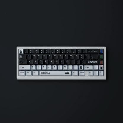 Original design - Ultra theme, original high PBT material creative keycap set, mechanical keyboard decorative keycaps, keyboard replacement keycaps, artistic keycaps, Compatible with 61/64/68/75/84/87/104 key mechanical keyboard keycap set