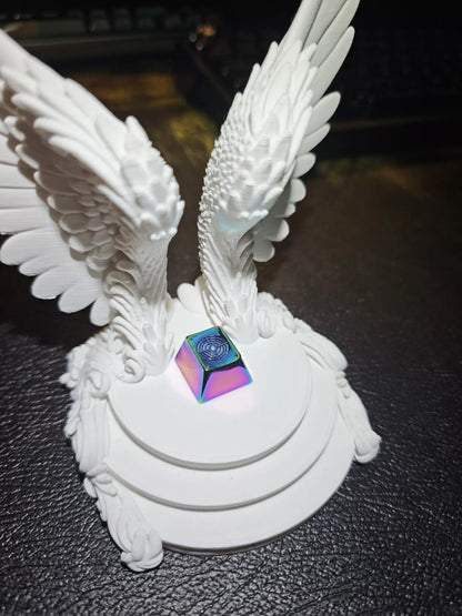 Precise shooting, aiming design, metal personalized keycaps, mechanical keyboard FPS game culture creative decorative keycaps