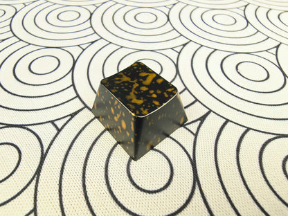 Colorful inkjet spot anode, aluminum alloy CNC metal anode personalized keycap, mechanical keyboard decorative art keycap