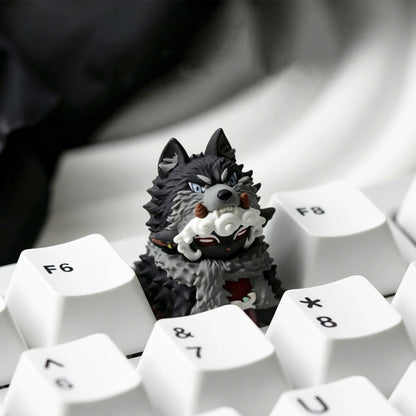 Original design, Apocalypse scavenger series, multi-color resin personalized keycaps, mechanical keyboard decorative keycaps artisankeycaps